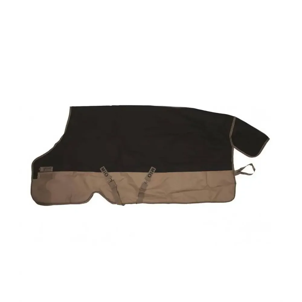 NEW HORSEWARE mio turnout lite horse blanket in navy/tan